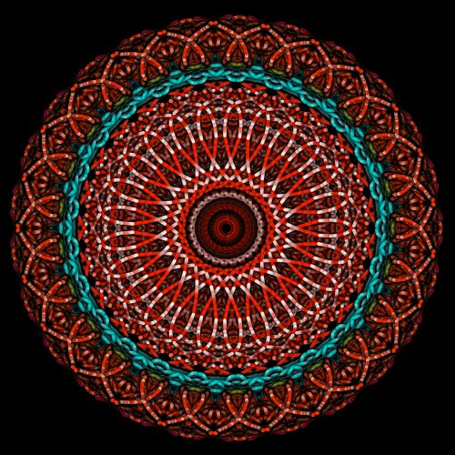 Digital Mandala design